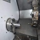 台湾原装进口东台TCS2000数控车床，8寸液压卡盘，回转.